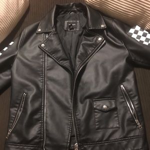 Leather jacket for men